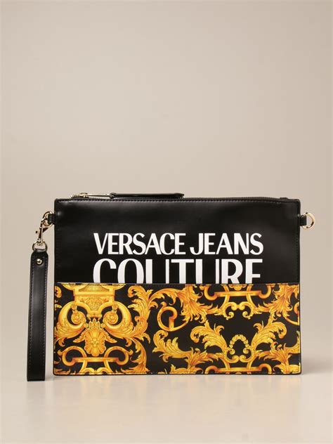 versace jeans clutch bag|buy versace bag online.